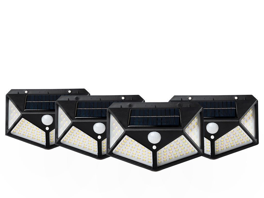 Nexsmart™ udendørs solcelle-led-lampe - 4 pak