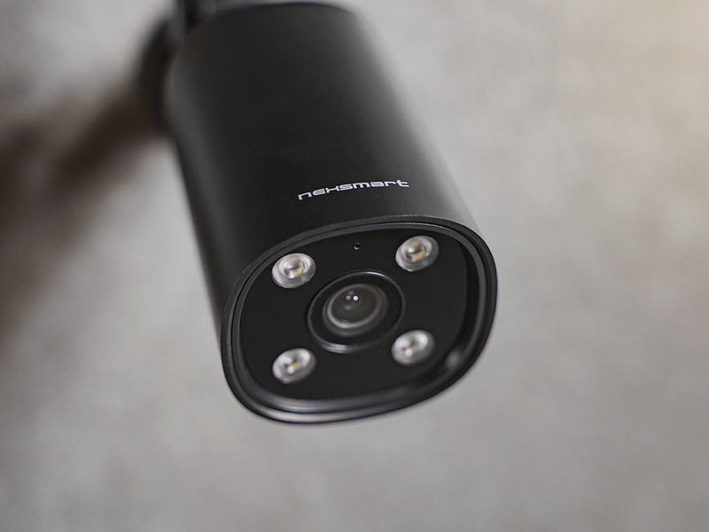 NEXSMART™ VISION5 PLUS 2K HD OVERVÅGNINGSKAMERA - 4 PAK+KLISTERMÆRKE