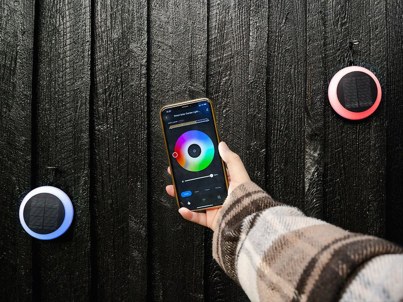 NEXSMART™ SMART UDENDØRS SOLCELLE LAMPE