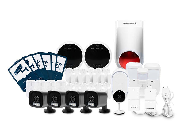 NEXSMART™ STOR SMART ALARM PAKKE MED KAMERA (100-200M2) - Miljøbeskyttelse
