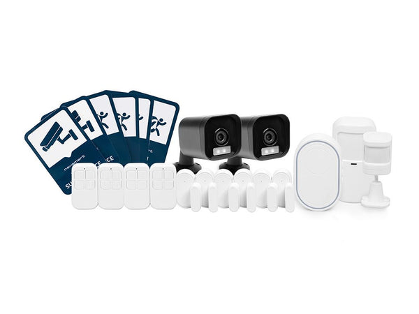 NEXSMART™ MEDIUM SMART ALARM PAKKE MED KAMERA (50-100M2)