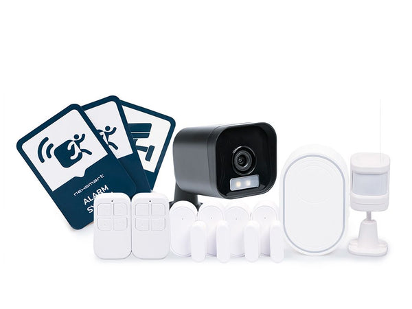 NEXSMART™ LILLE SMART ALARM PAKKE MED KAMERA (0-50M2)