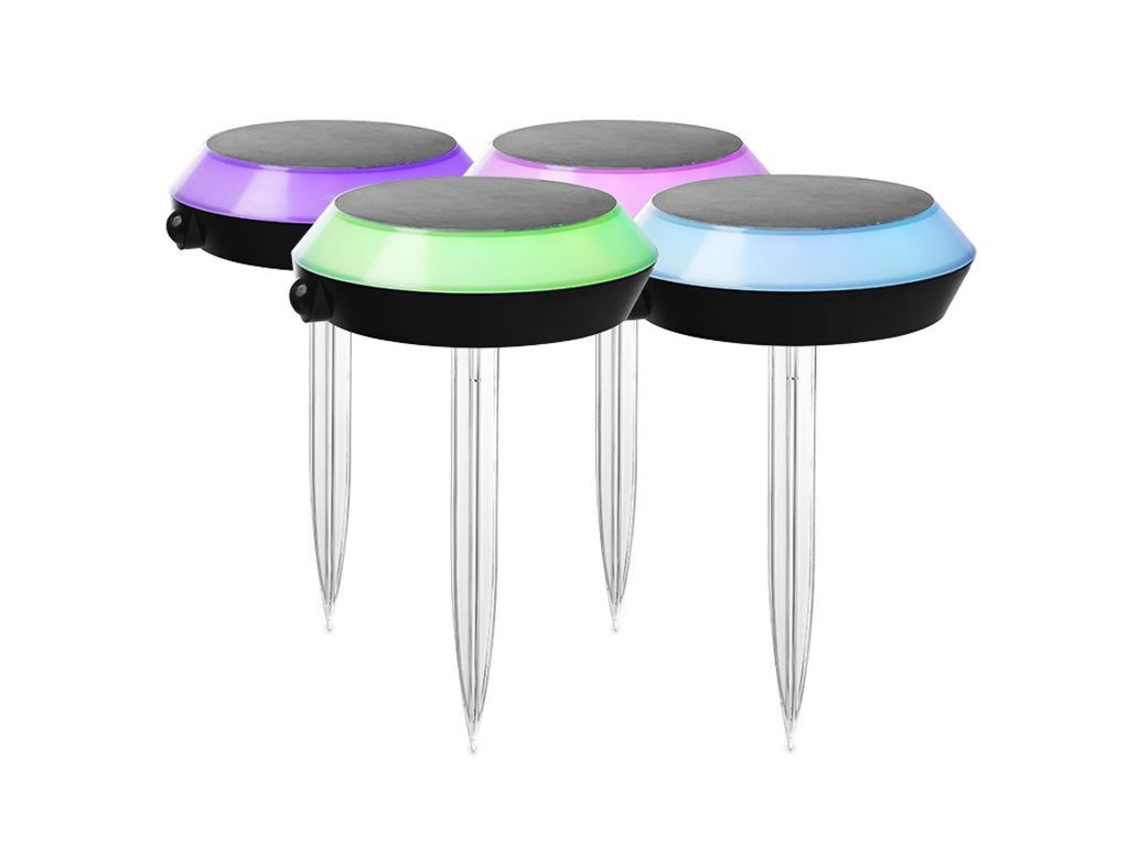 Nexsmart™ smart udendørs solcelle lampe - 4-pak